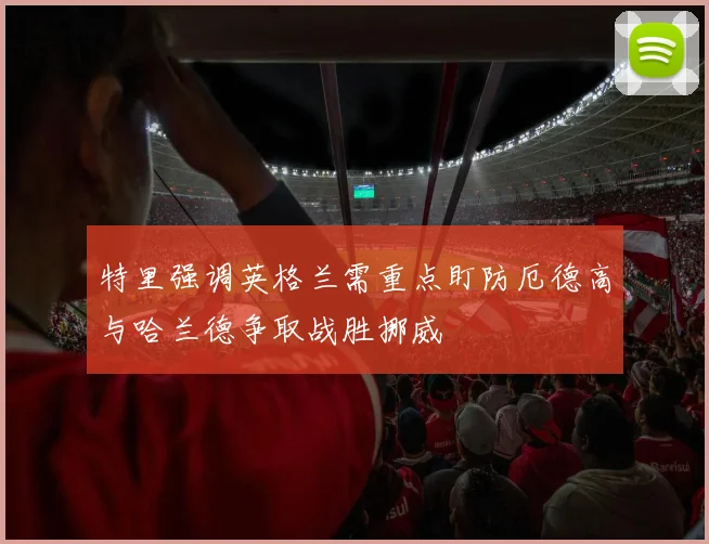 特里强调英格兰需重点盯防厄德高与哈兰德争取战胜挪威